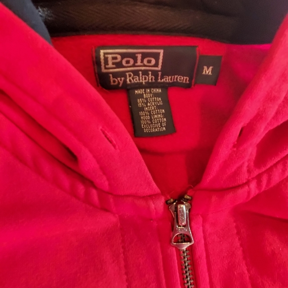 SOLD! Polo by Ralph Lauren  Hoodie M - Picture 7 of 10